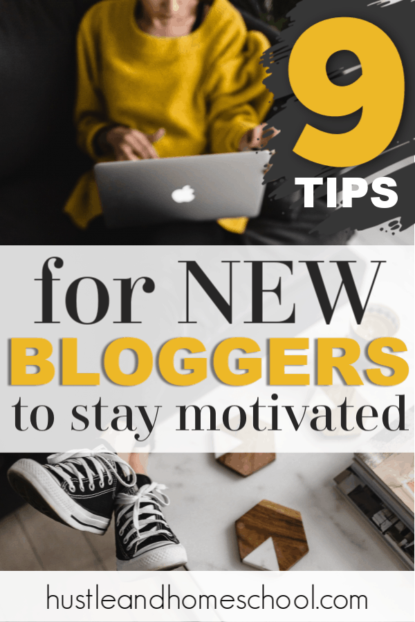 Have you lost motivation because you're not seeing progress as a new blogger? Try these 9 tips for new bloggers to restore your motivation and get back on track to pursuing your dreams.