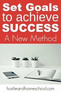 Goal setting can be so challenging. Try this new method to set goals to achieve success.