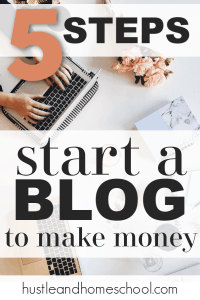 Have you seen those amazing income reports from bloggers? Don't just dream about doing it yourself. Follow these 5 steps to start a blog to make money!