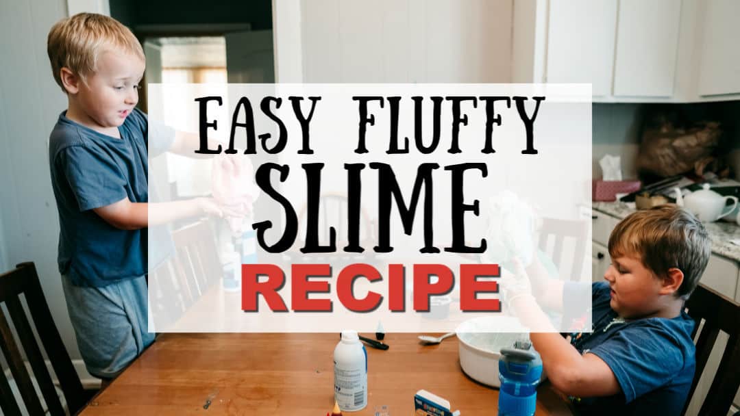 Easy Fluffy Slime Recipe