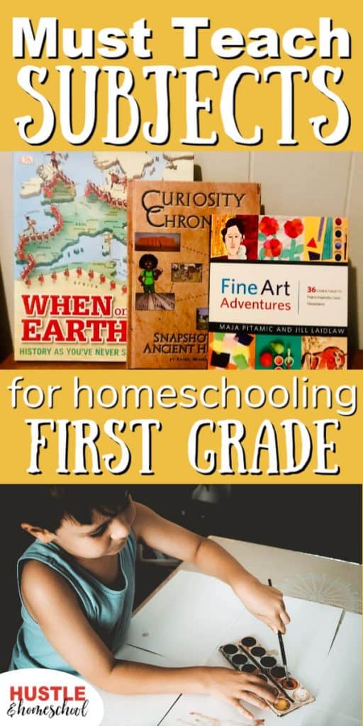 Figuring out which subjects to teach in first grade can be challenging. These are the ones you must teach!