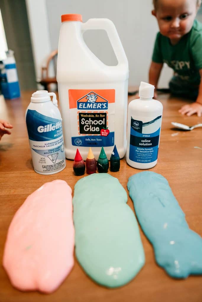 Easy Elmer's Glue Slime- An Easy Four Ingredient Recipe - The