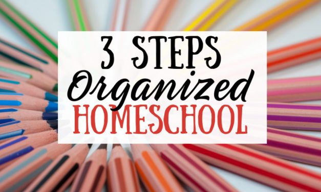 3 Steps to an Organized Homeschool