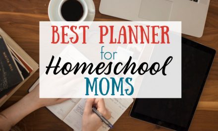 Best Planner for Homeschool Moms