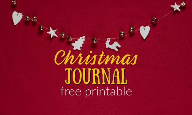 Christmas Journal for Kids | Free Printable