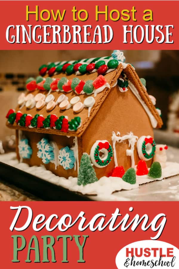 How to Host a Gingerbread House Decorating Party