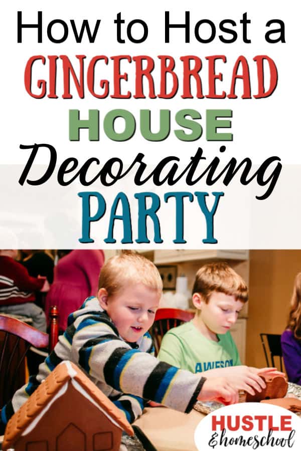 Gingerbread House Decorating Party