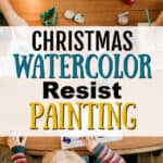 Christmas Watercolor Painting for Kids