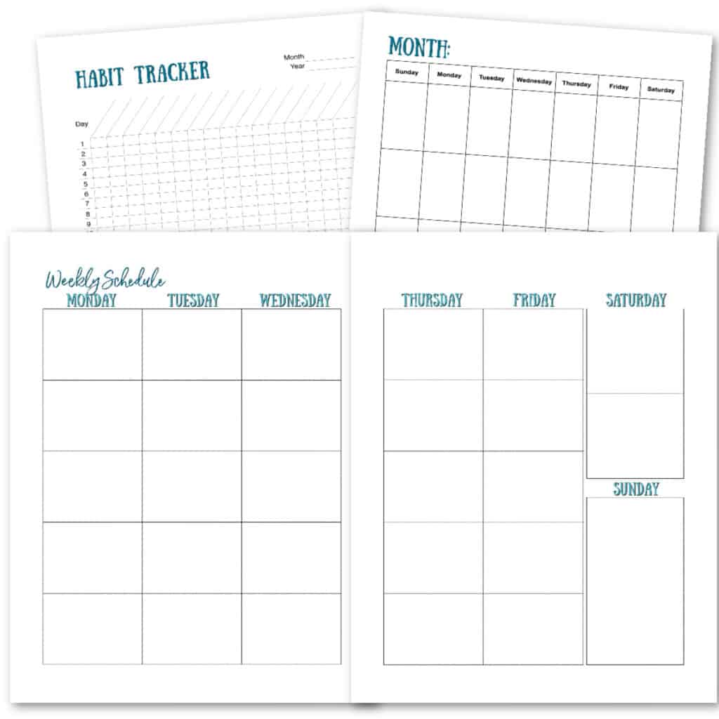 Best Planner for Homeschool Moms | Hustle and Homeschool