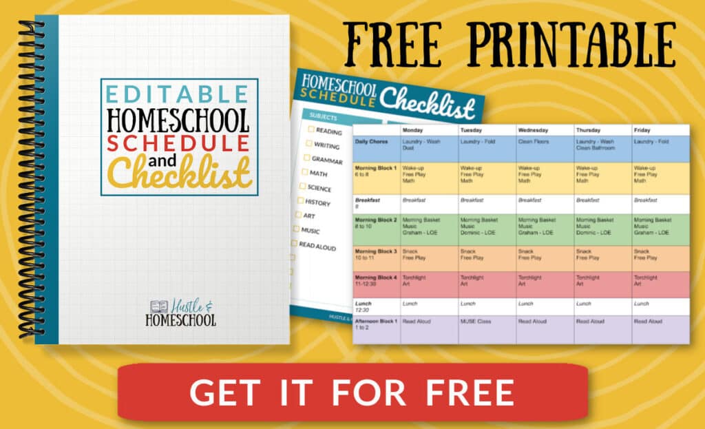 kindergarten homeschool curriculum